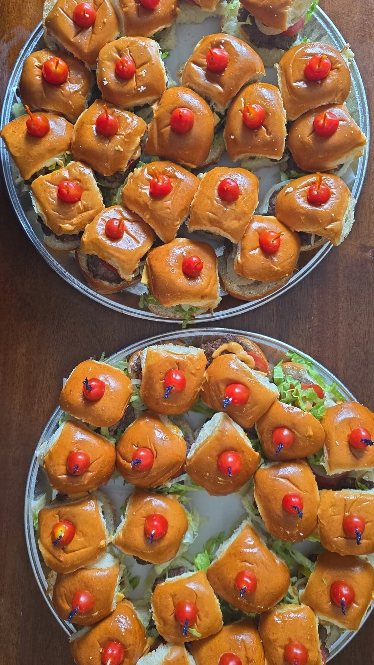 Mini Beef Burger Platter